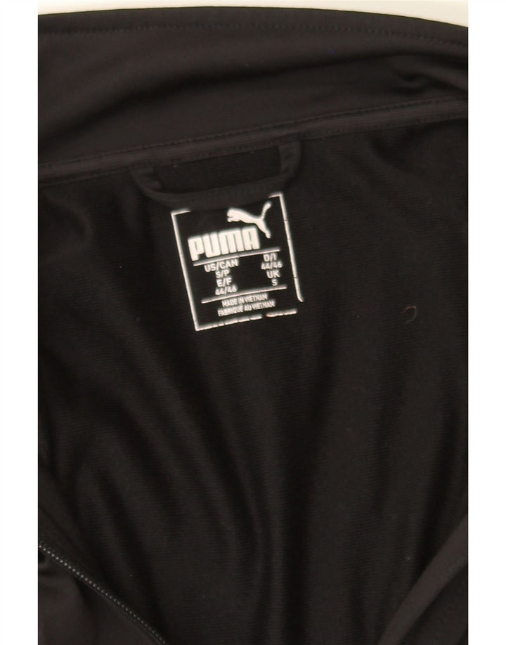 PUMA Mens Tracksuit Top Jacket Small Black Polyester Vintage Puma and Second-Hand Puma from Messina Hembry 