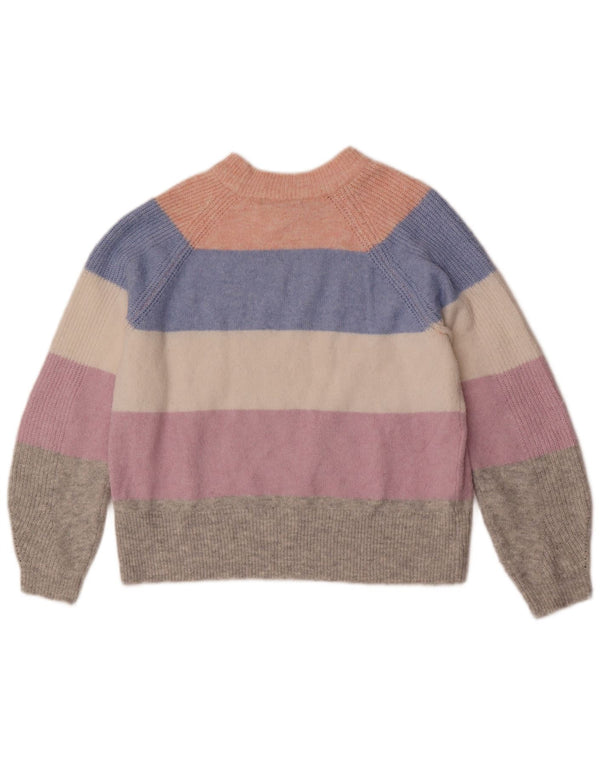 Marks & Spencer Dame Turtle Neck Jumper Sweater UK 14 Medium Multicoloure