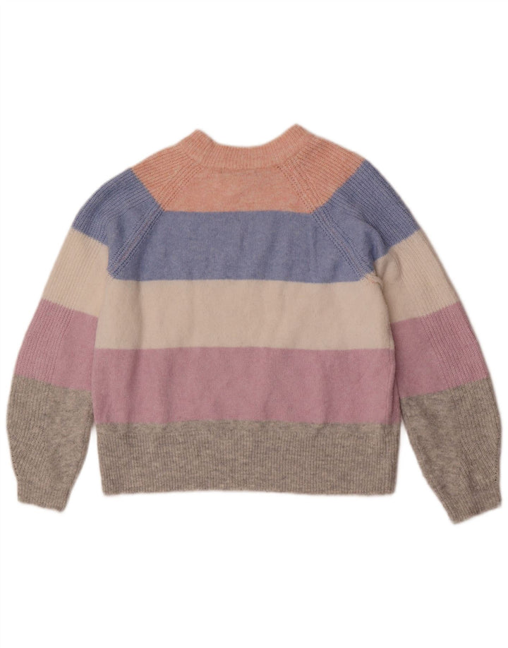 Marks & Spencer Dame Turtle Neck Jumper Sweater UK 14 Medium Multicoloure
