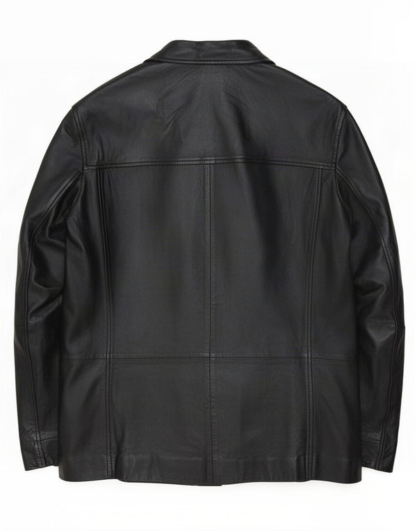 Gipsy Herre Læderjakke UK 40 Large Sort