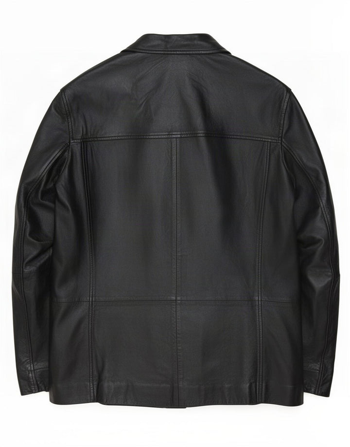 Gipsy Herre Læderjakke UK 40 Large Sort
