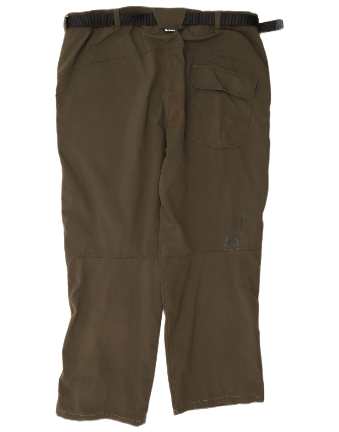 Rohan Herre Regular Cargo Bukser Large W35 L27 Khaki Polyamid