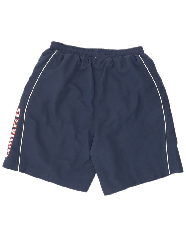 Umbro Herre Sportshorts Large Navy Blue Polyester
