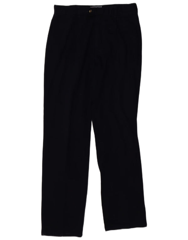 Fila Herre Lige Chinobukser IT 50 Large W32 L32 Marineblå Bomuld