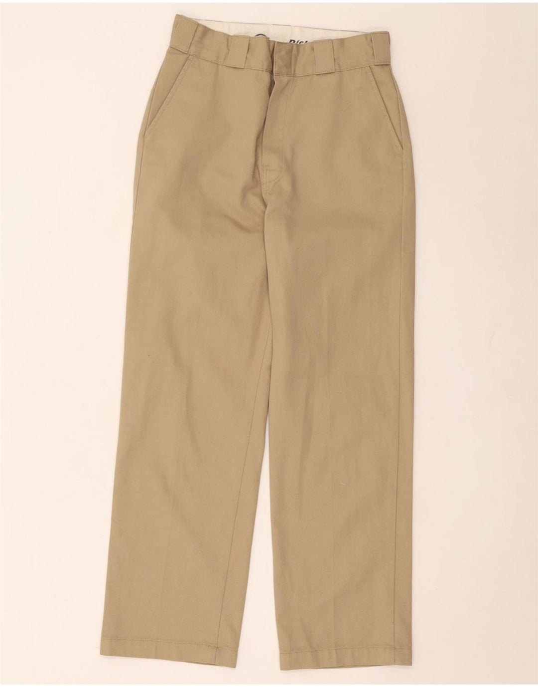 Dickies Lige Chinobukser til kvinder W26 L27 Beige Polyester