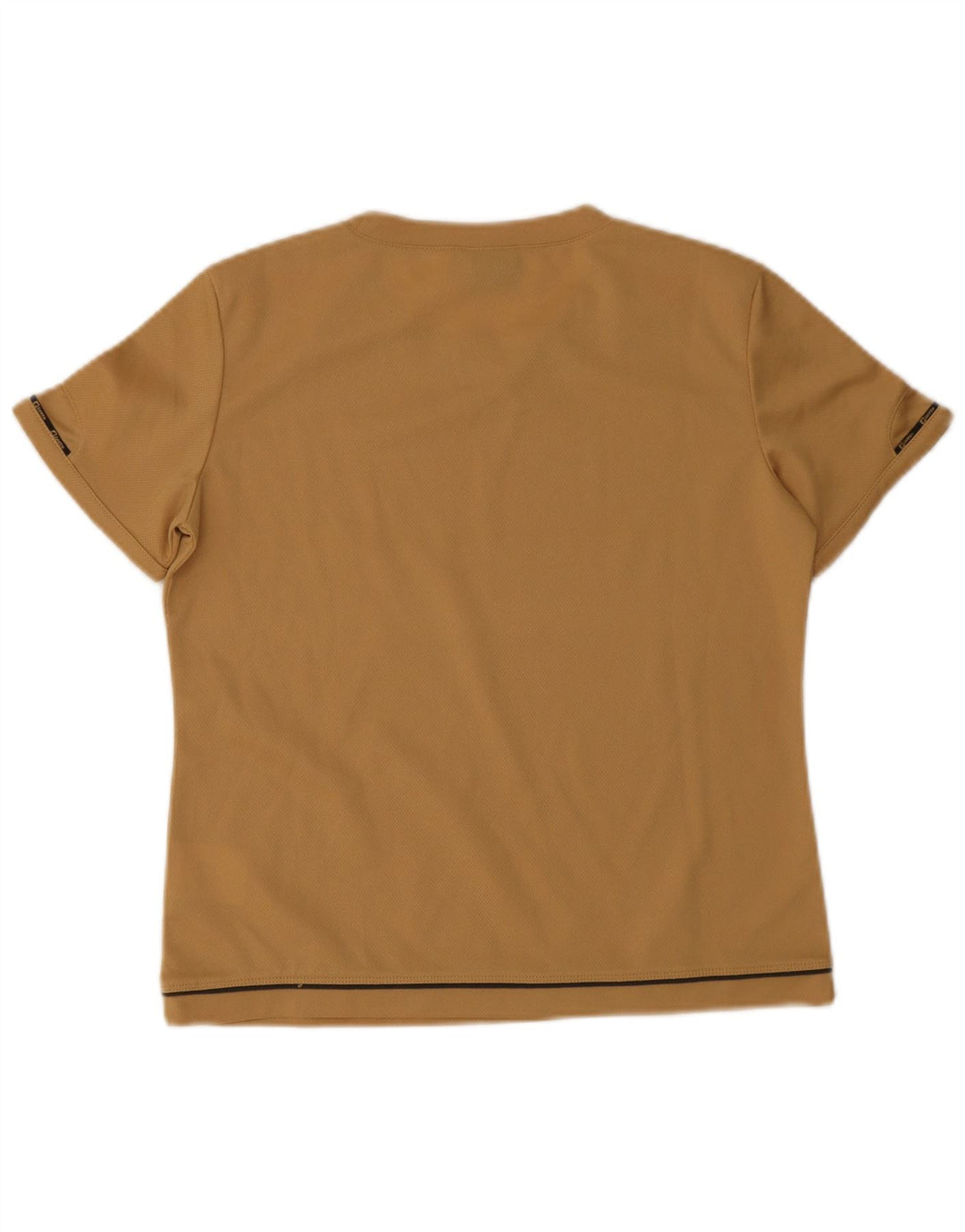 Lotto Dame T-Shirt Top UK 14 Stor Beige Polyester