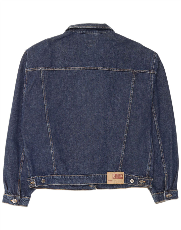 Mustang Herre denimjakke UK 42 XL Navy Blue Bomuld
