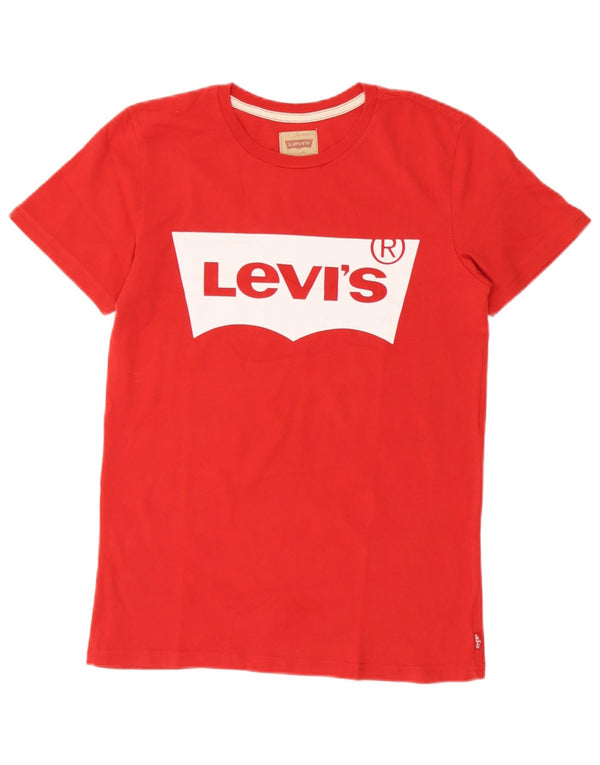 Levi's Boys Grafisk T-Shirt Top 15-16 År Rød