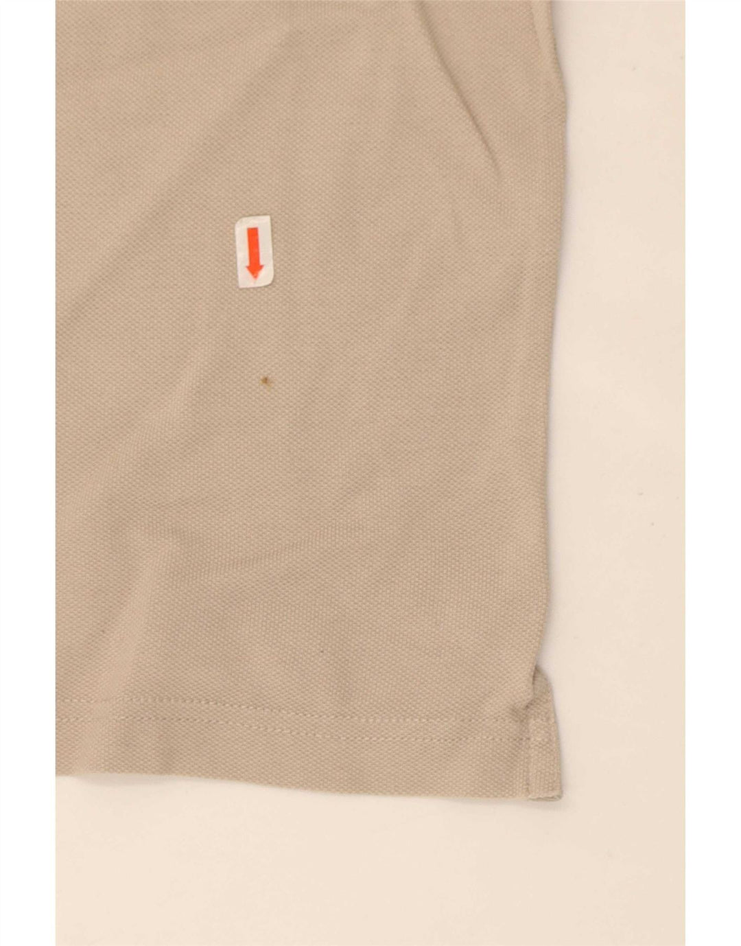 Tommy Hilfiger Herre Regular Fit Polo Shirt Lille Beige Bomuld