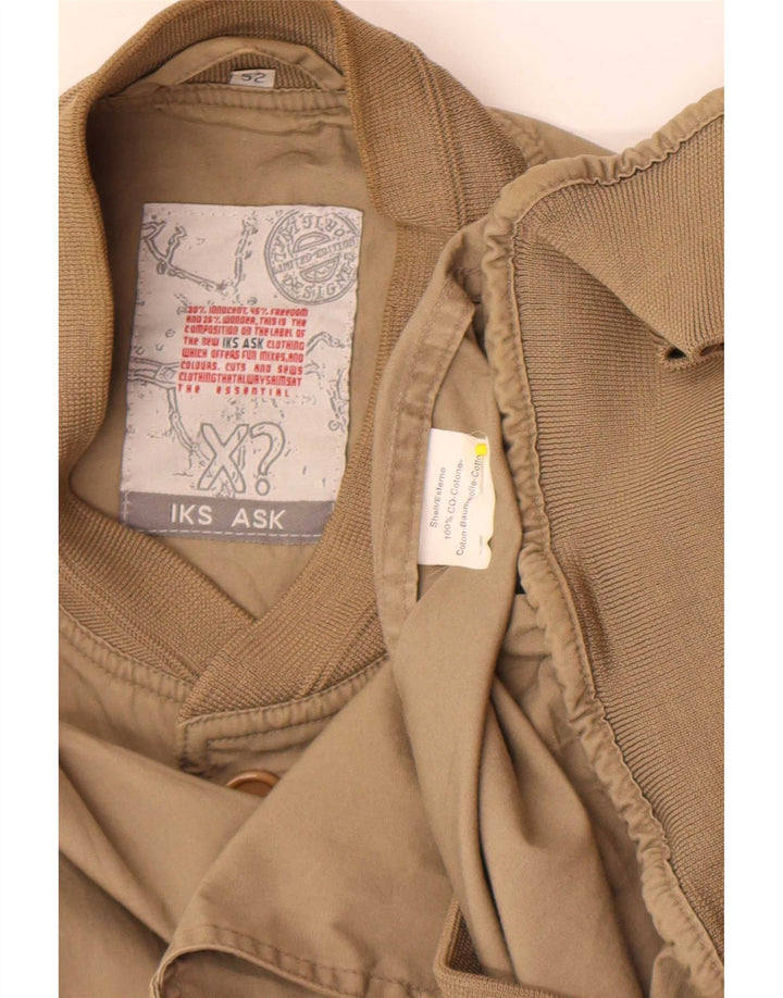 Vintage Bomberjakke til mænd IT 52 XL Beige Bomuld