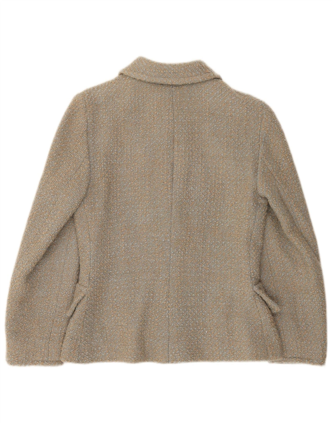 Carnet Dame 5 Button Blazer Jacket UK 8 Small Brown Flecked