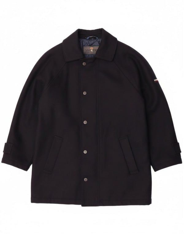 Ivy Oxford Herre Overfrakke IT 48 Medium Navyblå Uld