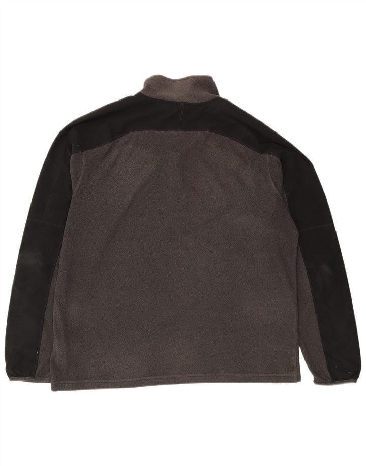 The North Face Herre lynlås-hals Fleece Jumper Large Grå Colourblock Polyester