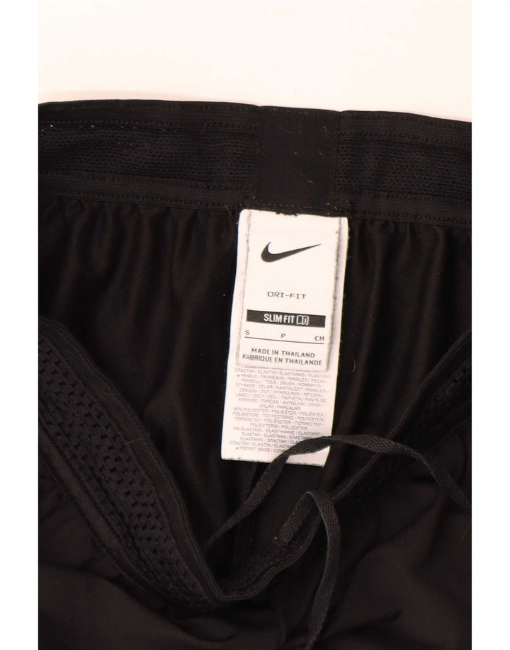Nike Herre Dri Fit Grafisk træningsdragt Bukser Small Black Colourblock