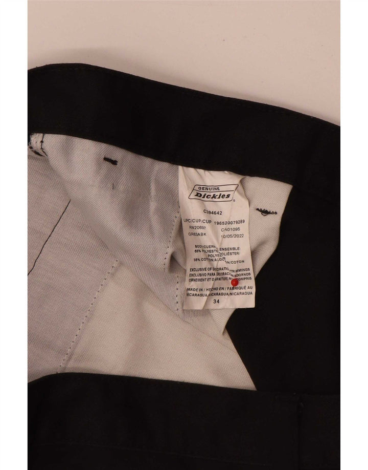 Dickies Herre Regular Chino Shorts W34 Large Brown Polyester