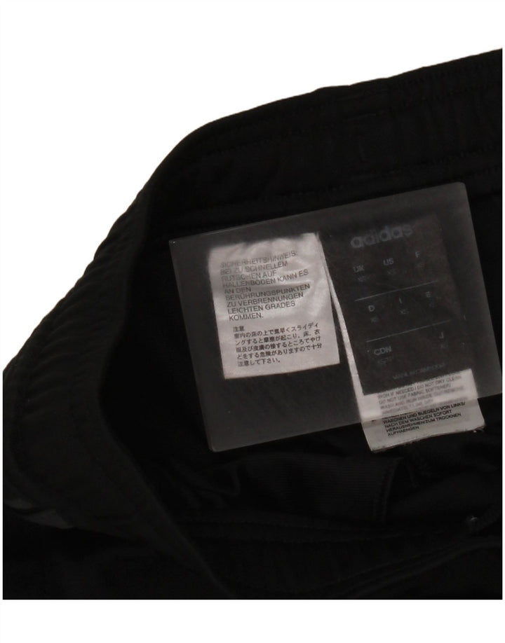 Adidas Womens Climalite træningsdragt Bukser UK 6 XS Sort Polyester