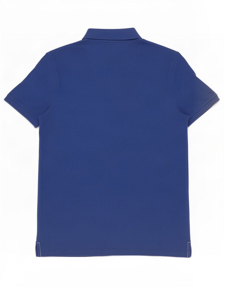 Lyle & Scott herre poloshirt mellemblå bomuld