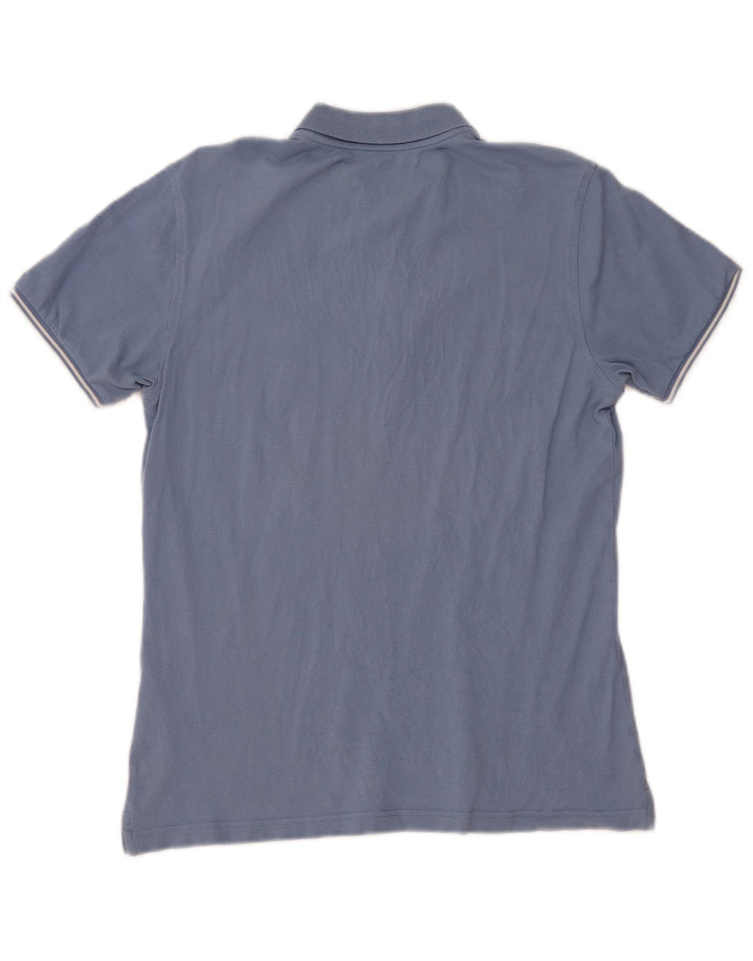 Fay Herre Polo Shirt Stor Blå Bomuld