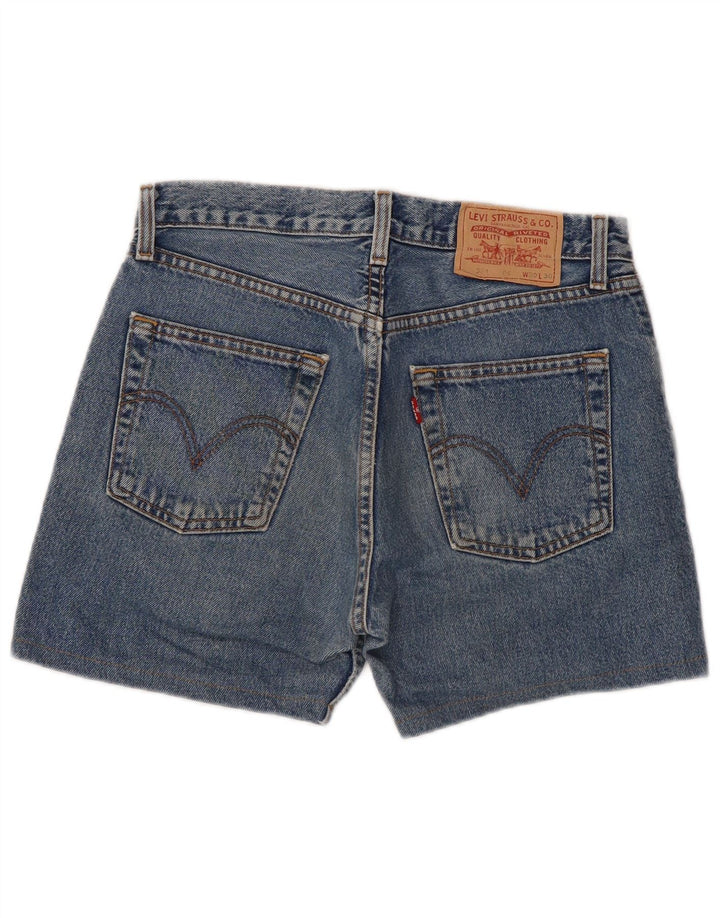Levi's Herre 581 Distressed Denim Shorts W30 Medium Blue Cotton