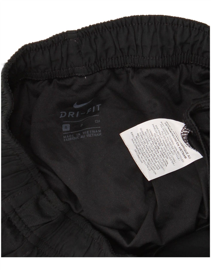 NIKE Dri Fit sportsshorts til kvinder UK 10 Lille sort polyester