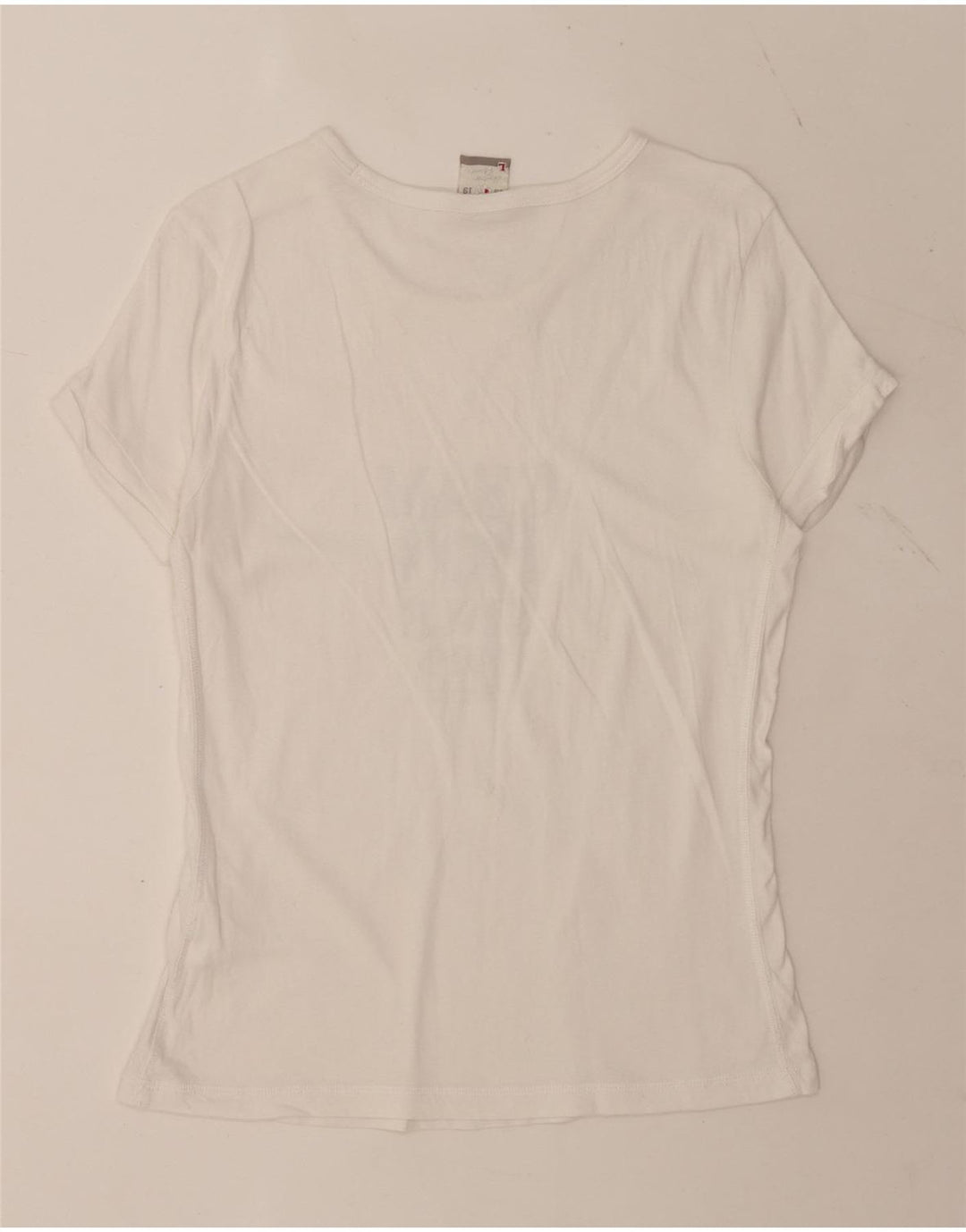 Champion Womens Heritage Classics Grafisk T-Shirt Top UK 14 Large White