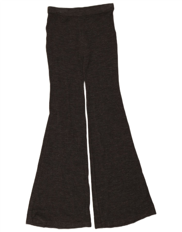 Roccobarocco Dame Flare Leggings UK 4 XS Grå Flecked