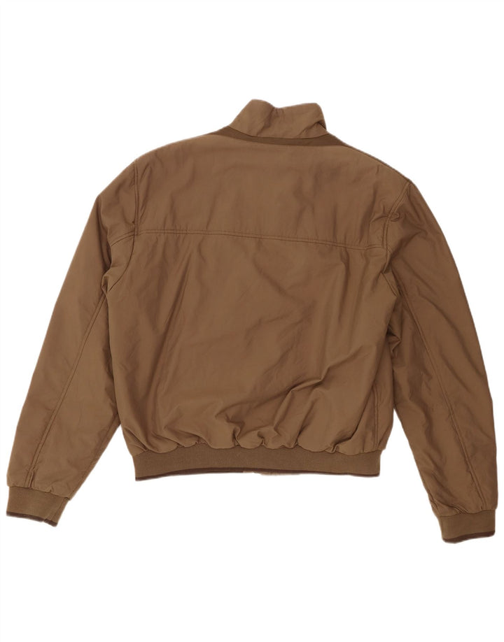 Geox Herre Respira Bomber Jacket IT 50 Stor Brun Polyamid