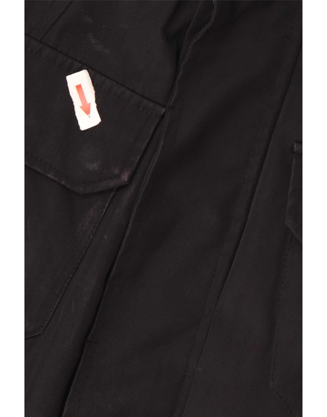 Bomboogie Herre Military Utility Jacket UK 40 Large Black Polyester