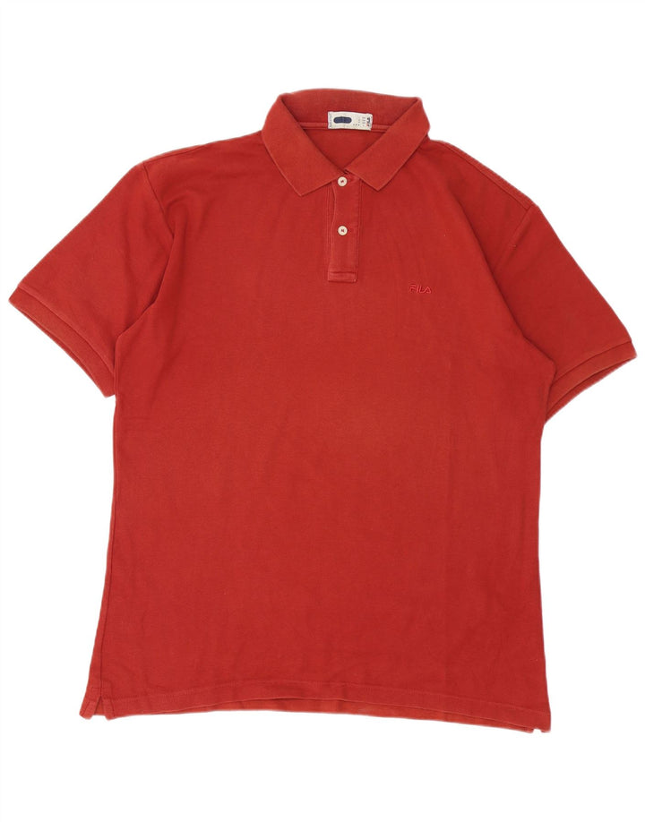Fila Polo Shirt til mænd IT 54 XL Rød