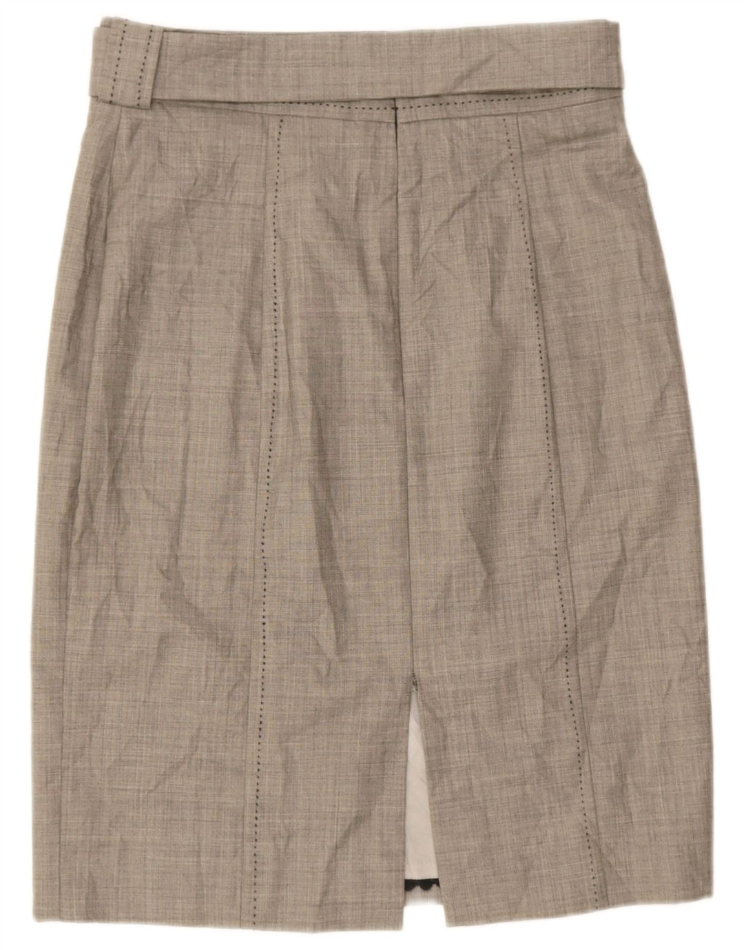 Coast Womens Pencil Skirt UK 14 Large W32 Grey Wool