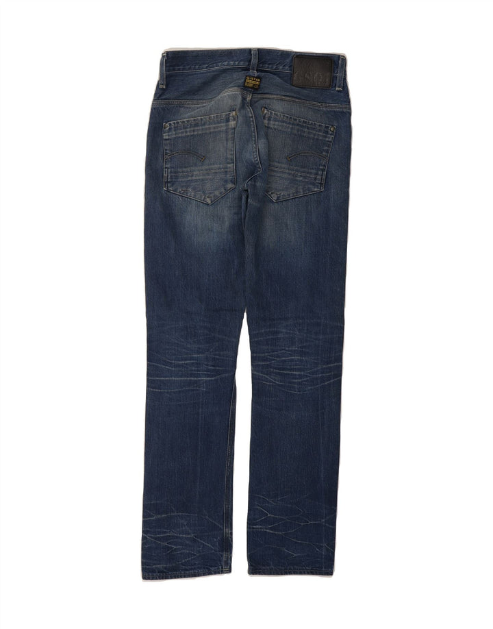 G-STAR Womens Straight Jeans W30 L32 Navy Blue Polyester Vintage G-Star and Second-Hand G-Star from Messina Hembry 