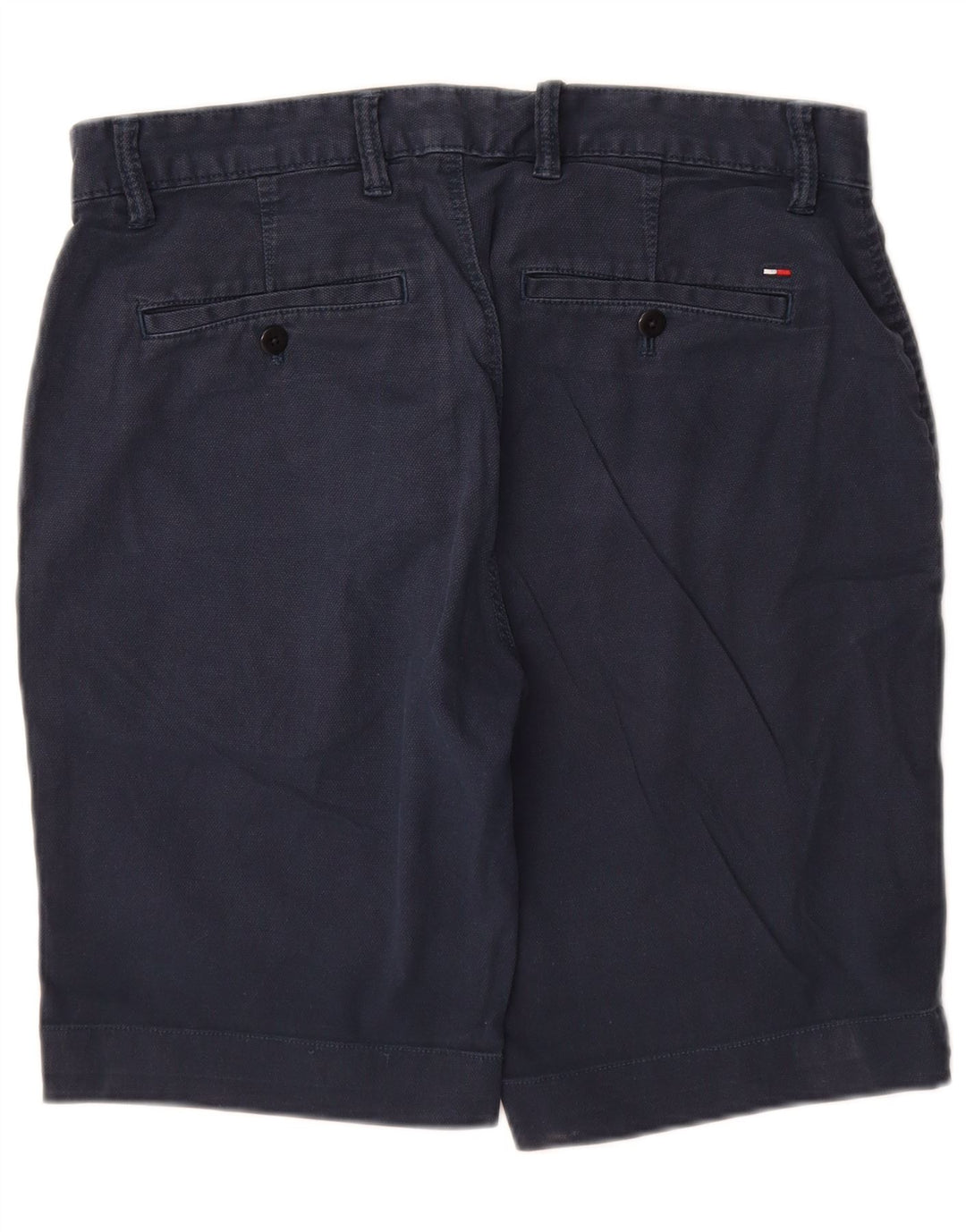 TOMMY HILFIGER Chino-shorts til mænd W32 Mellem marineblå bomuld
