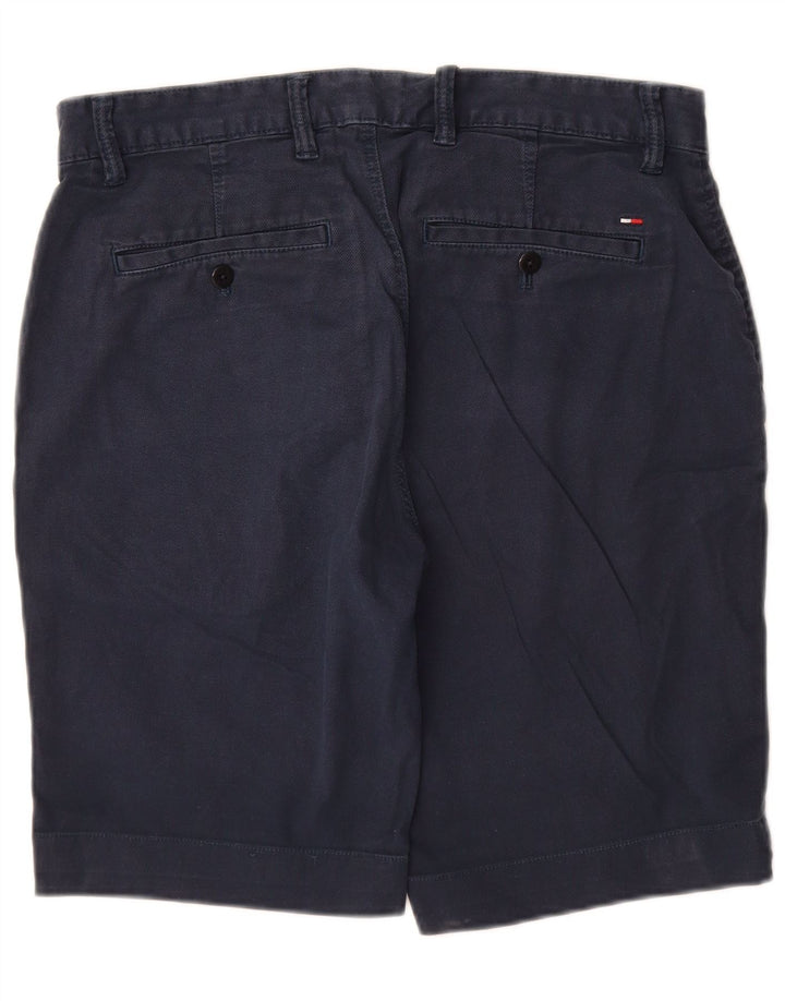 TOMMY HILFIGER Chino-shorts til mænd W32 Mellem marineblå bomuld