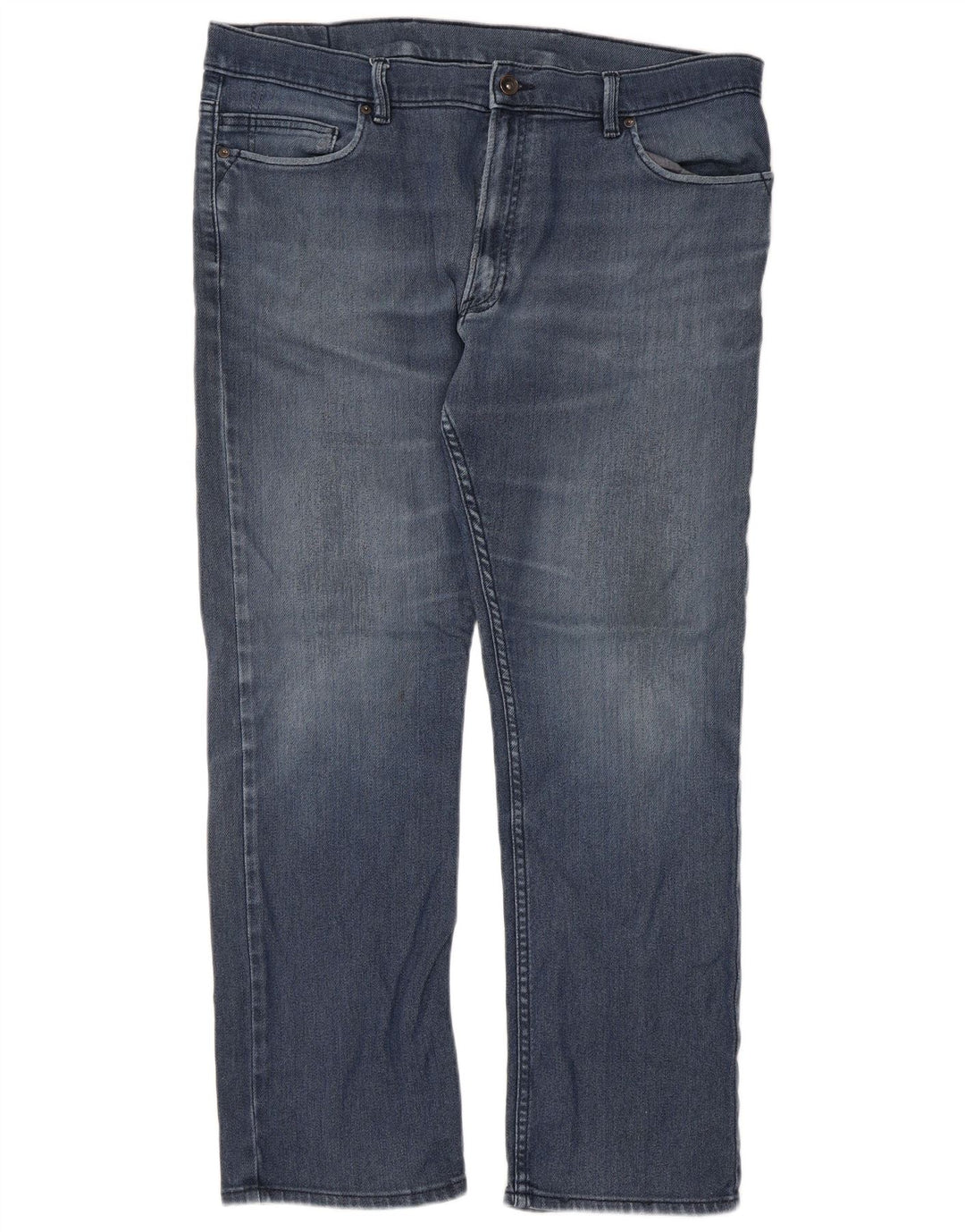 Marks & Spencer lige jeans til kvinder W38 L31 blå bomuld