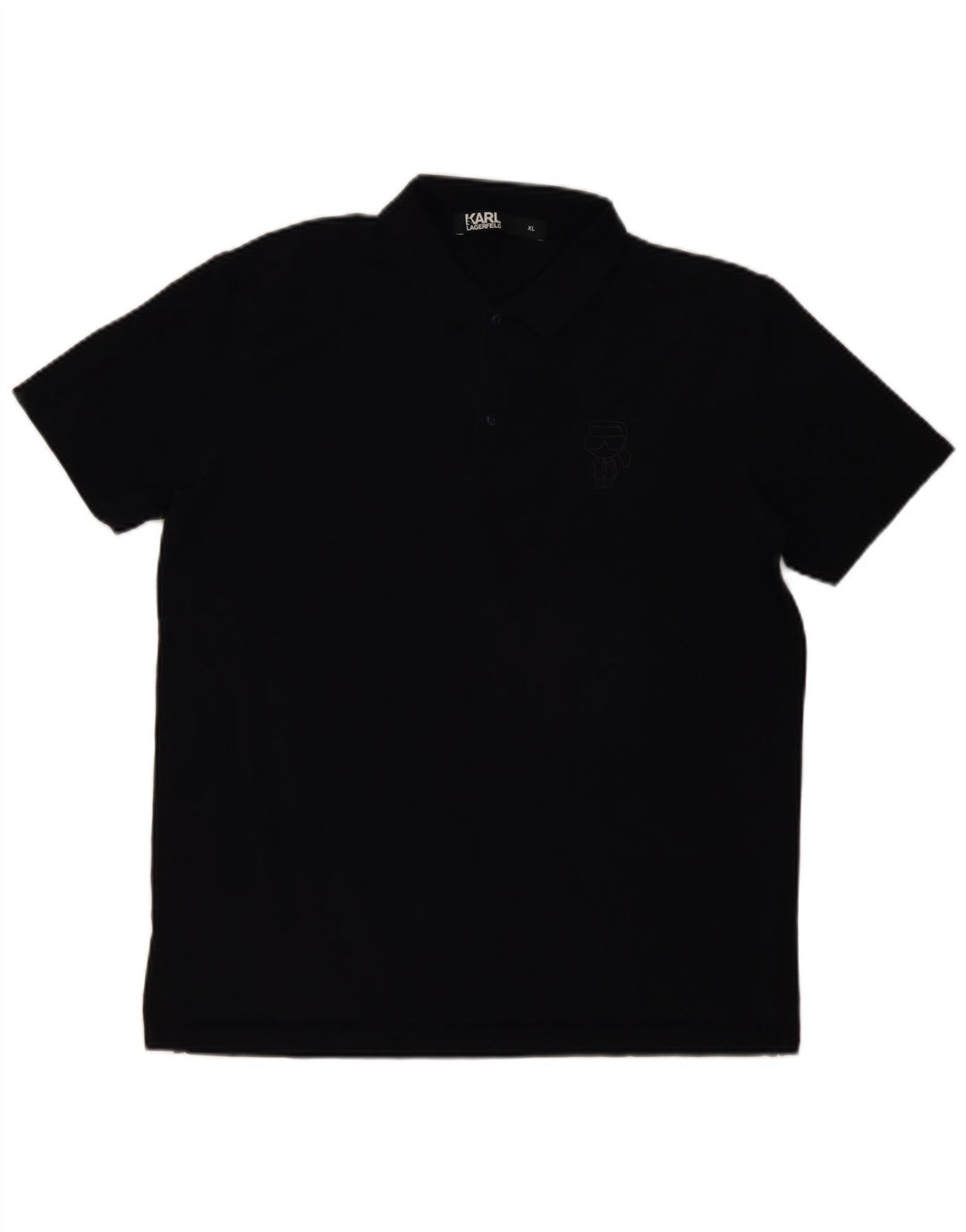 Karl Lagerfeld Poloskjorte til mænd XL Marineblå