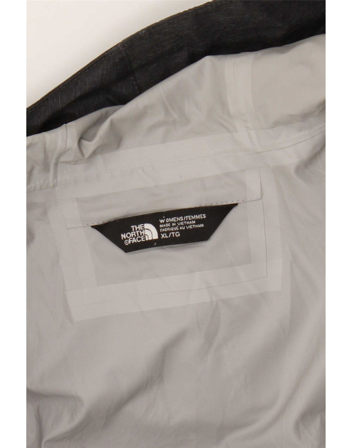 The North Face Regnjakke med hætte til kvinder UK 18 XL Grå