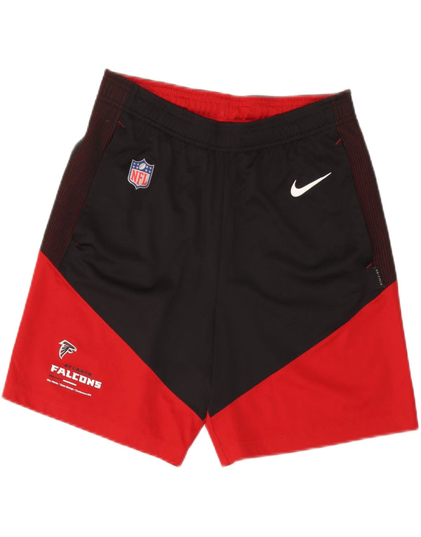Nike Herre Atlanta Falcons grafiske sportsshorts Small Black Colourblock