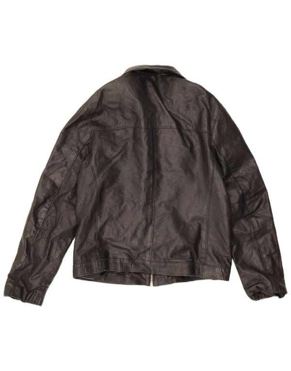 Vintage herre læderjakke UK 38 Medium Black
