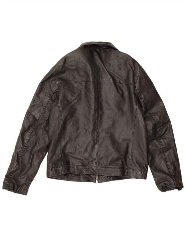Vintage herre læderjakke UK 38 Medium Black