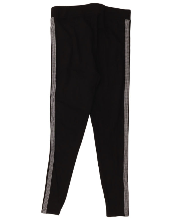 Marks & Spencer Womens Leggings UK 16 Large Black Colourblock Viscose