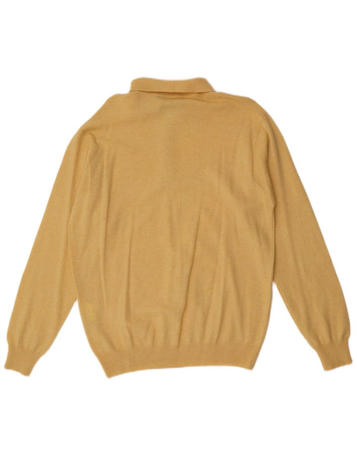 Valentino Herre Polo Neck sweater Medium Gul
