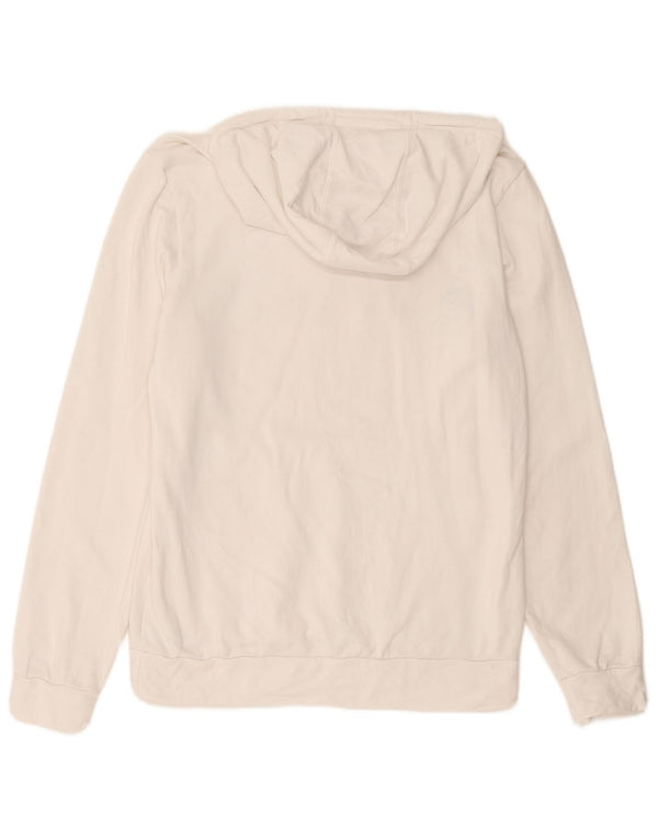 Calvin Klein Herre grafisk hættetrøje Jumper Medium White Colourblock Bomuld