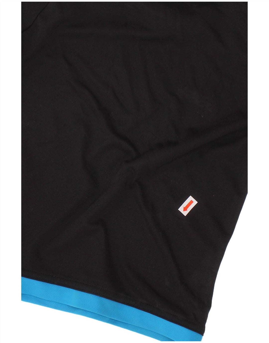 ADIDAS Boys Climalite T-Shirt Top 4-5 år Sort Colourblock Polyester