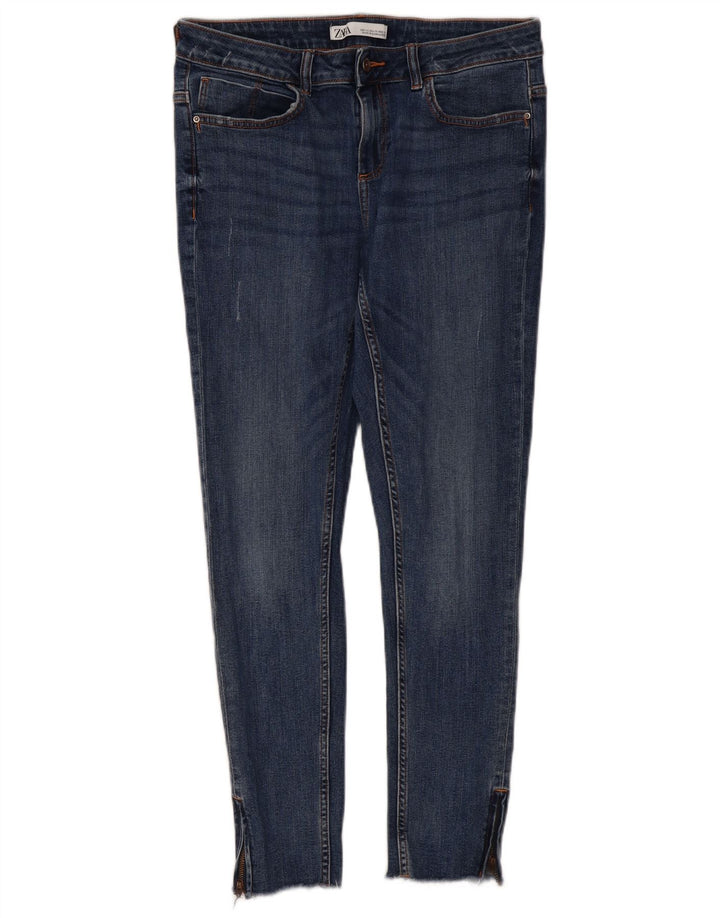 Zara Dame Skinny Jeans EU 40 Medium W30 L27 Blå