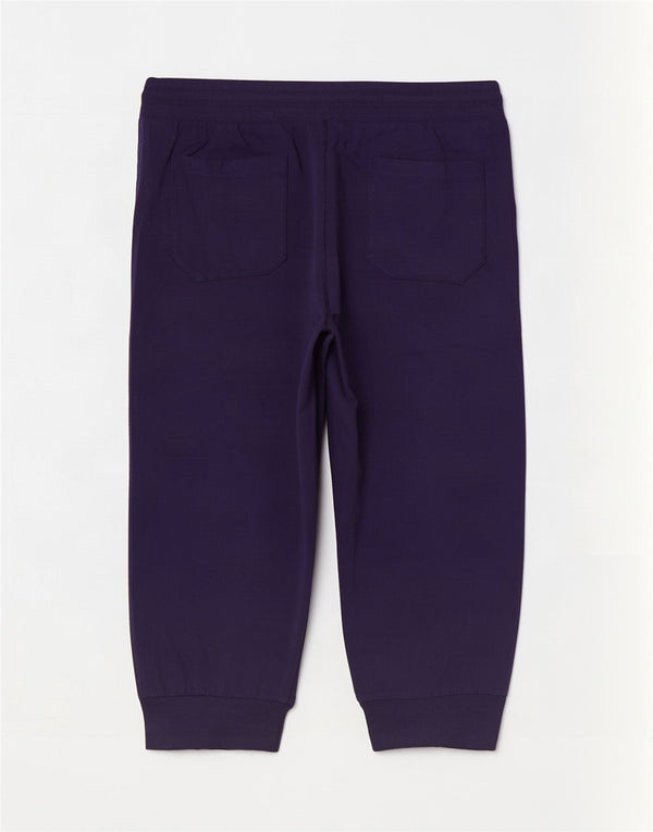 Champion Dame Capri træningsdragt Bukser Joggers UK 18 XL Navy Blue Bomuld