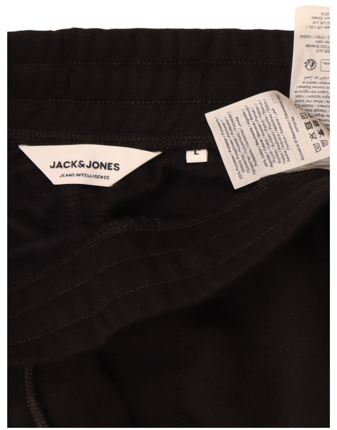 Jack & Jones Herre træningsdragt Bukser Joggers Large Sort Polyester