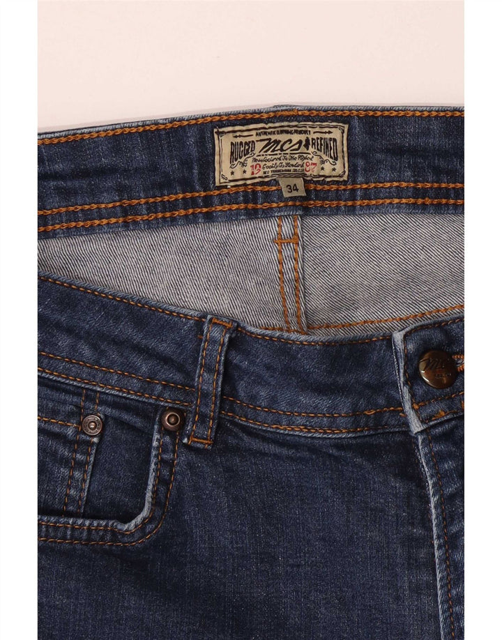 Marlboro Classics Dame Slim Jeans W34 L29 Blå