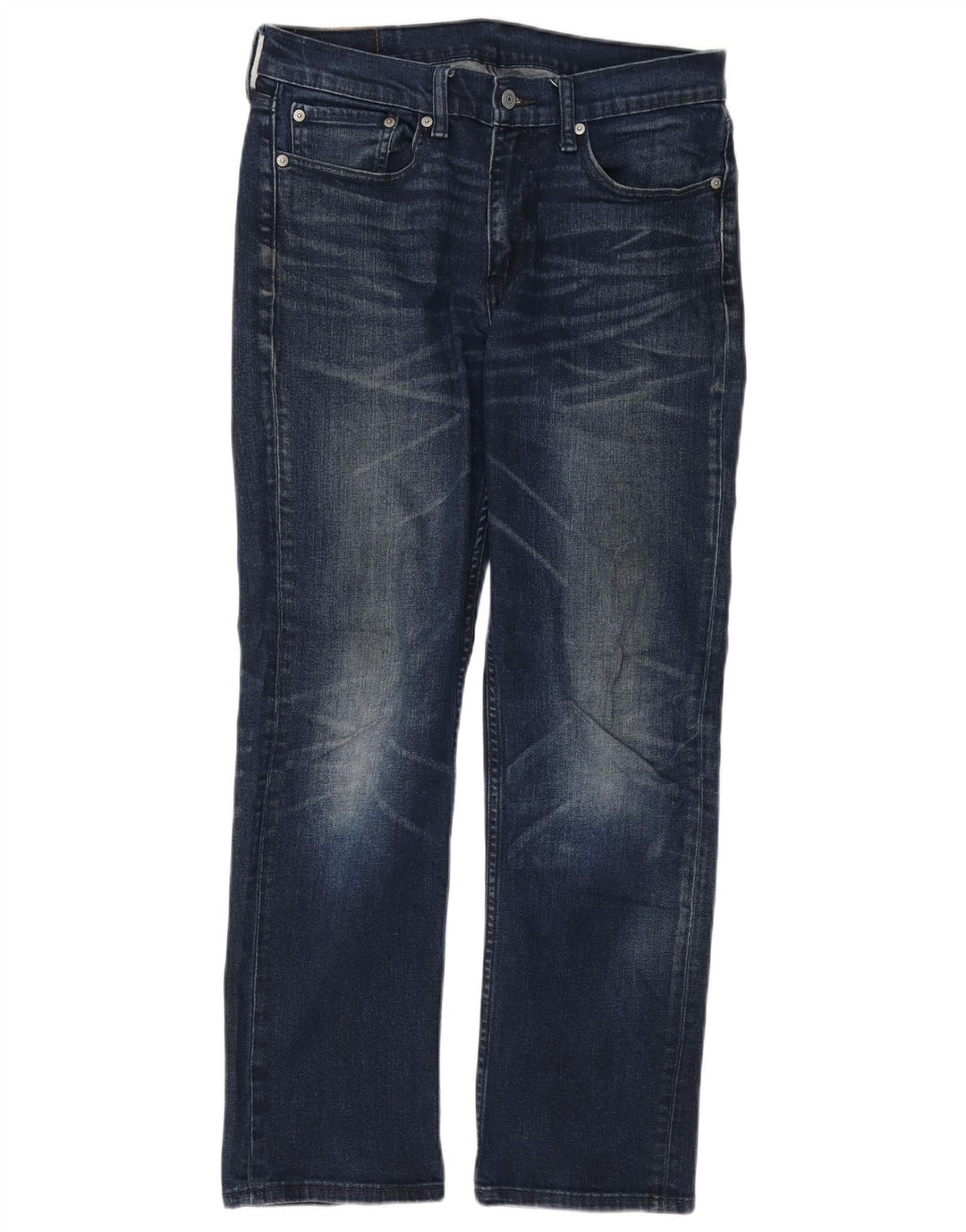 Levi's Herre 514 lige jeans W31 L30 blå bomuld