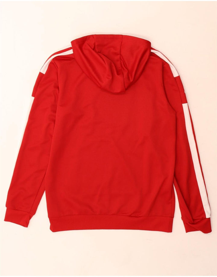 Adidas Herre Aeroready Hoodie Jumper Medium Rød Polyester