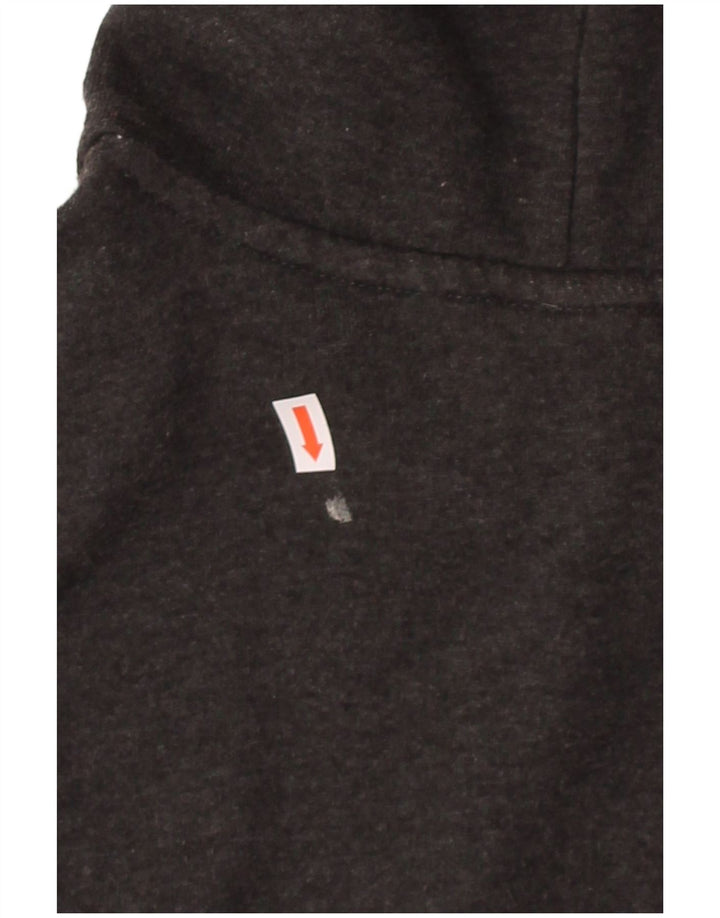 PUMA Mens Graphic Hoodie Jumper Large Grey Cotton